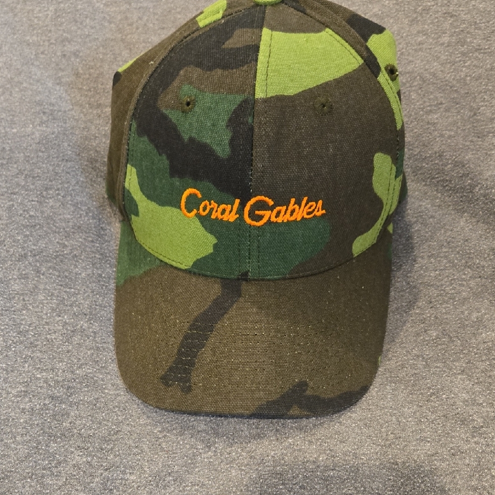 Coral Gables Camouflage Hat
